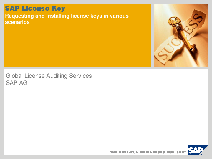 Sap New License Keygen